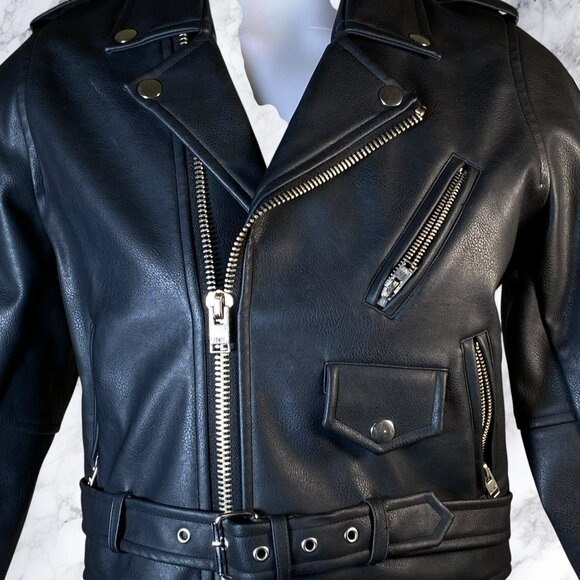 UNIF Forever Moto Jacket in Black - Picture 10 of 12